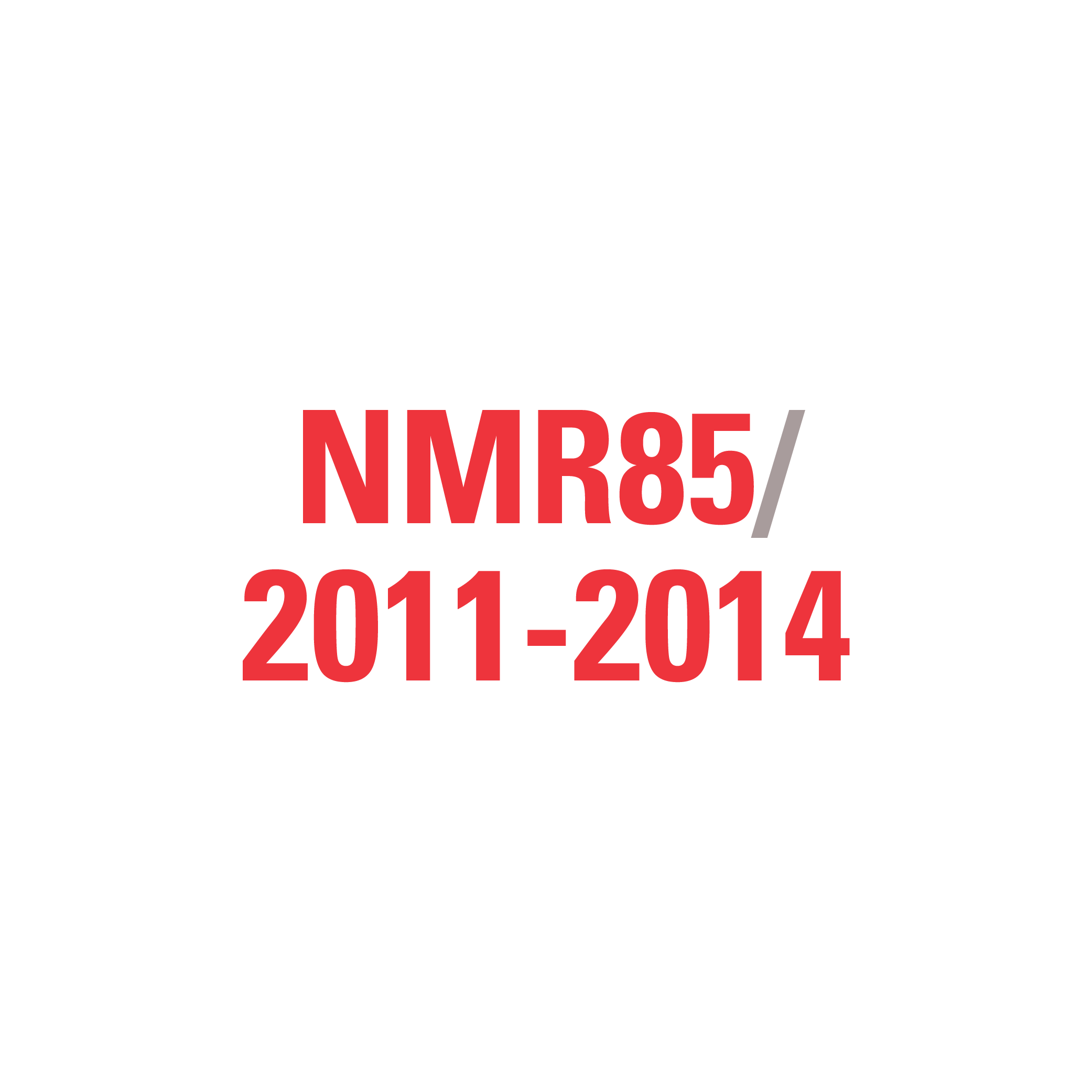 NMR85 2011-2014